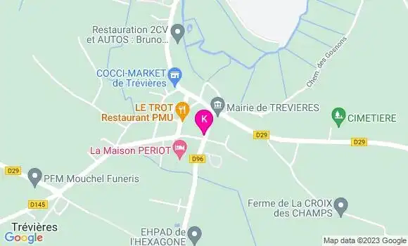 Localisation Emilie Sellier