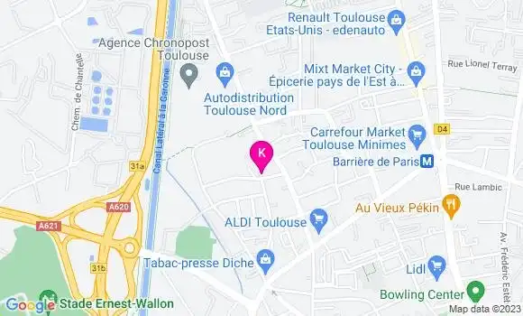 Localisation Laetitia Taurel