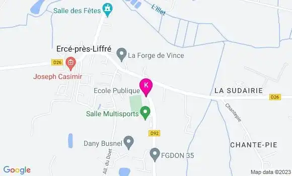 Localisation Maiwenn Letondeur