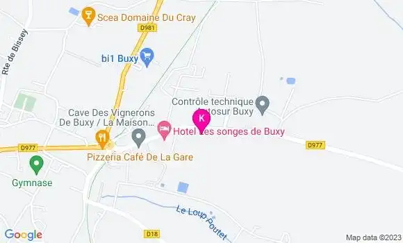 Localisation Lydie Bazin
