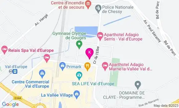 Localisation Prisca Francoise