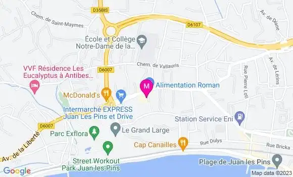 Localisation Ophelie Eynard