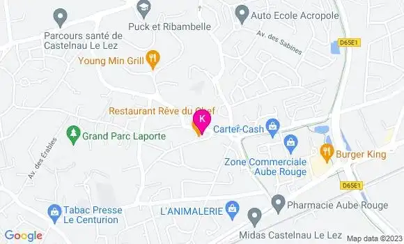 Localisation Regine Meyzie