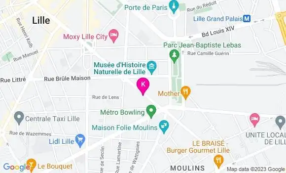 Localisation Jean Marie Landouzy