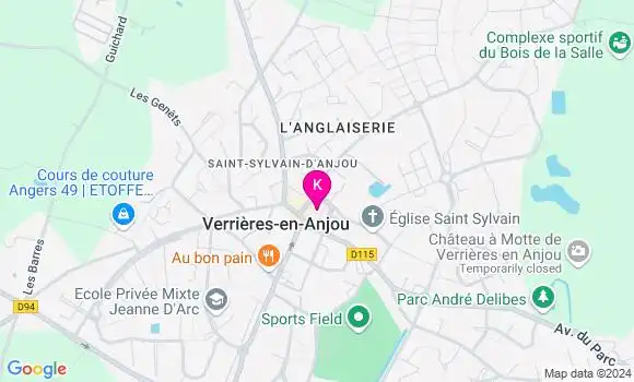 Localisation Julie Liegeon