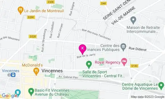 Localisation Mikael Rodrigues Vaz