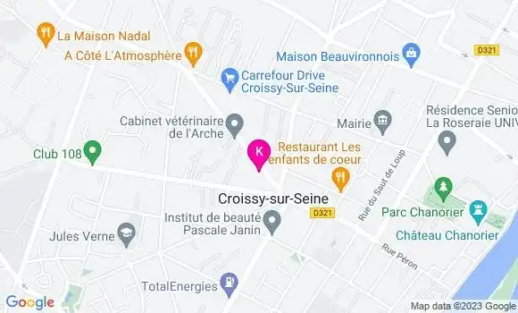 Localisation Coline Falliex