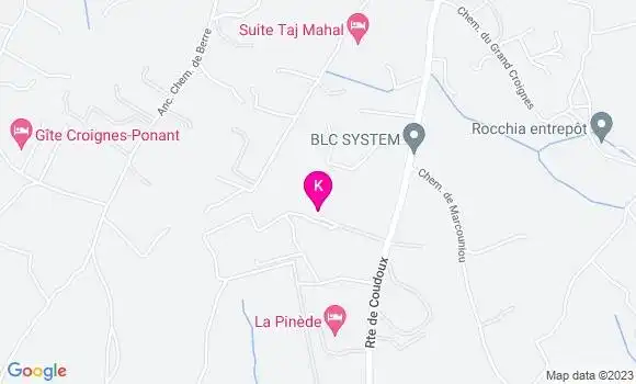 Localisation Maud Bensa