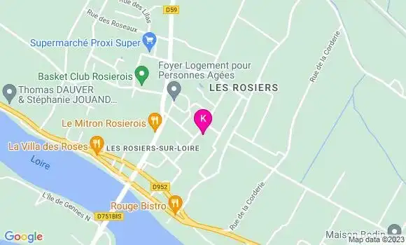 Localisation Catherine Juste