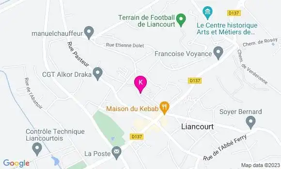 Localisation Lucille Verdot