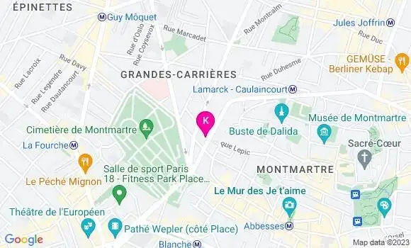 Localisation Arnaud De Fierkowsky