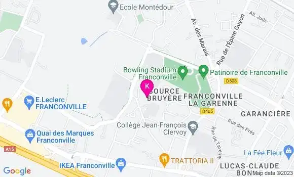 Localisation Bernard Caron