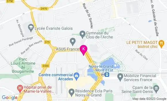 Localisation Anne Perdrillat