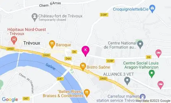 Localisation Elvine Nicod Haouy