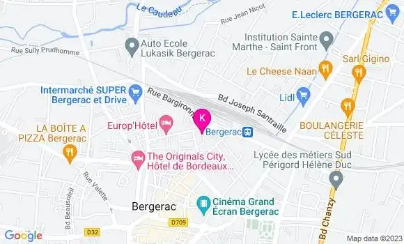 Localisation Emilie Richert