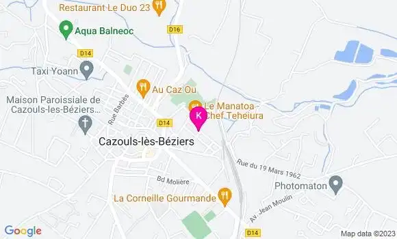Localisation Denis Pierre Garcia