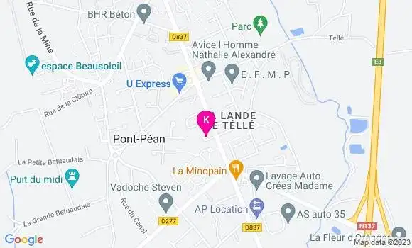 Localisation Anais Chevalier