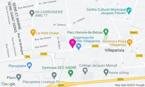 Localisation Thibault Marchand