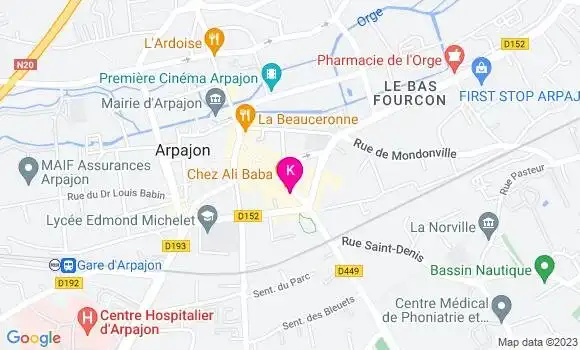 Localisation Alexis Chicheportiche