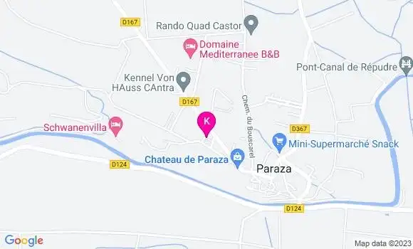 Localisation Marie José Colibeau
