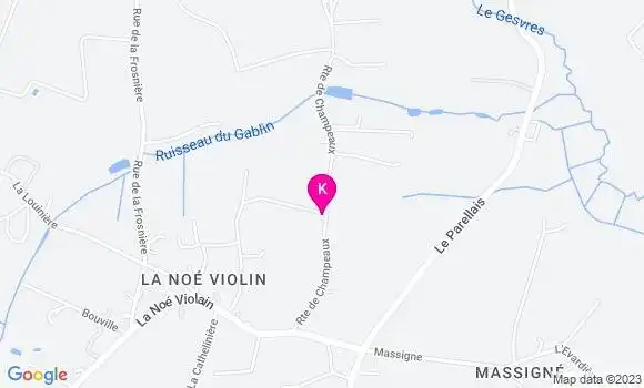 Localisation Cecile Lescaudron Brenier