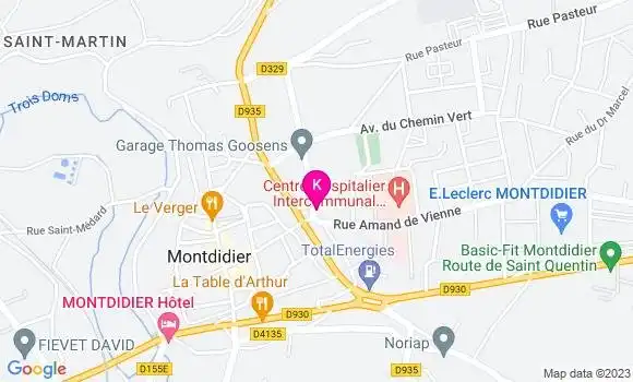 Localisation Valene Millet