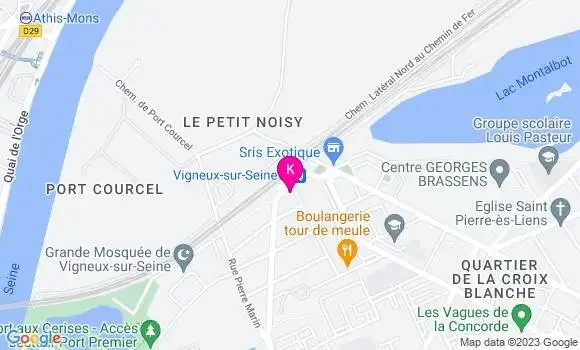 Localisation Cyprien Larcanche
