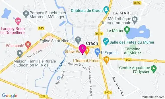Localisation Marie Beraud