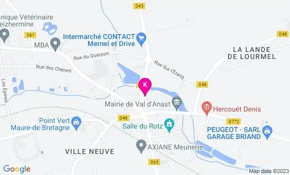 Localisation Marie Louazel