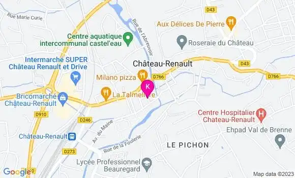 Localisation Marion Crosnier