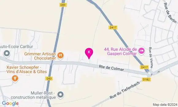 Localisation Matthieu Ehrhart
