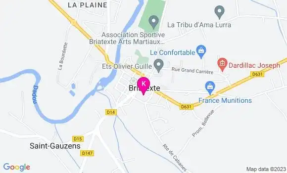 Localisation Virginie Valero