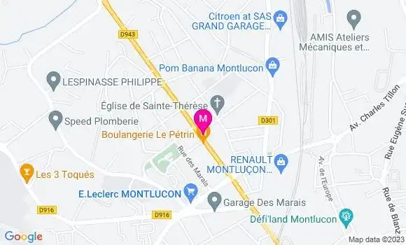 Localisation Thibaud Chantel