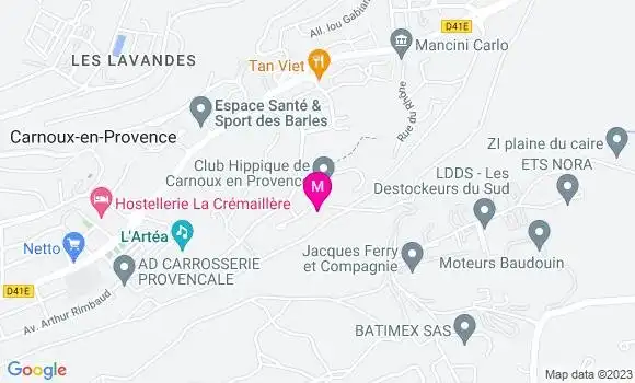 Localisation Audrey Bernelin