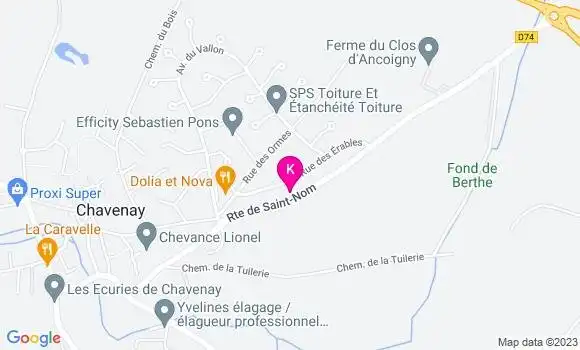 Localisation Virginie Gonnet Bachelet