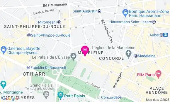 Localisation Mathilde Ribot