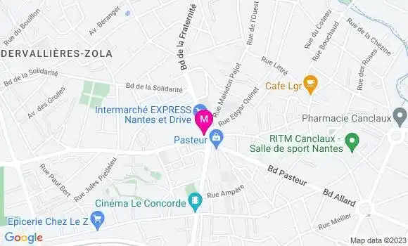 Localisation Thomas Cadot