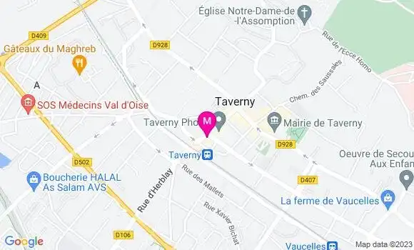 Localisation Géronime Hervy