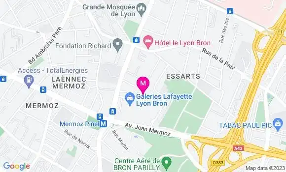 Localisation Clementine Garin