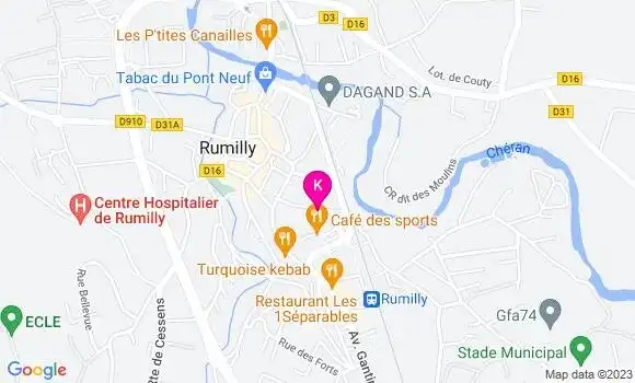 Localisation Anne Ville