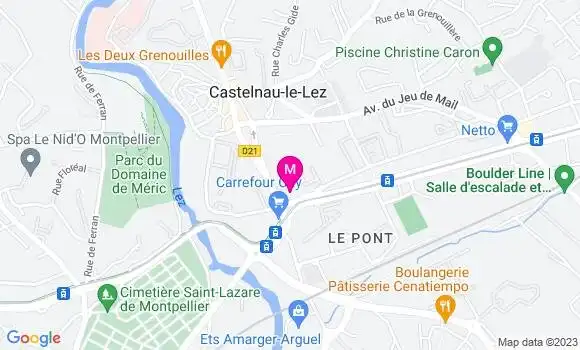 Localisation Birgit Roucaute