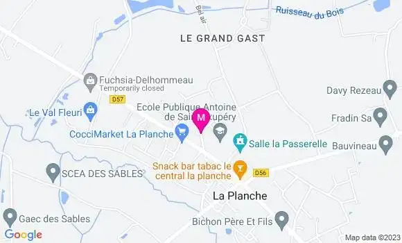 Localisation Gaetan Lebaupin