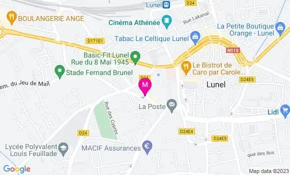 Localisation Catherine Dumortier Trevillot