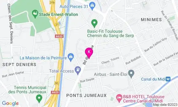 Localisation Bernard Huchet