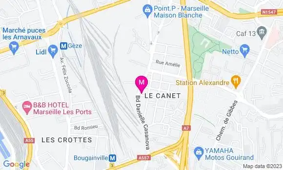 Localisation Marie Gasnier