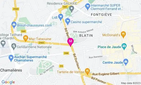 Localisation Damien Drujon D