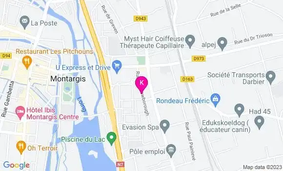 Localisation Claire Nicolas