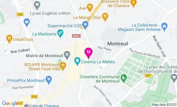 Localisation Anthony Da Cunha