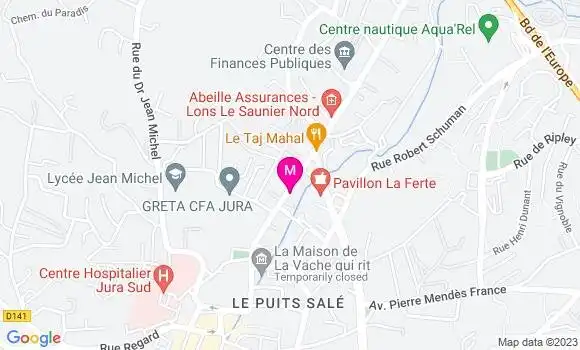 Localisation Morgane Anderton