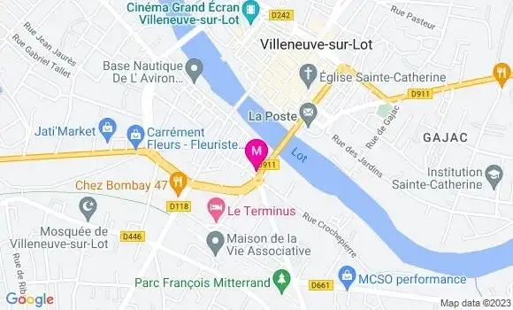 Localisation Marc Marsan Panon